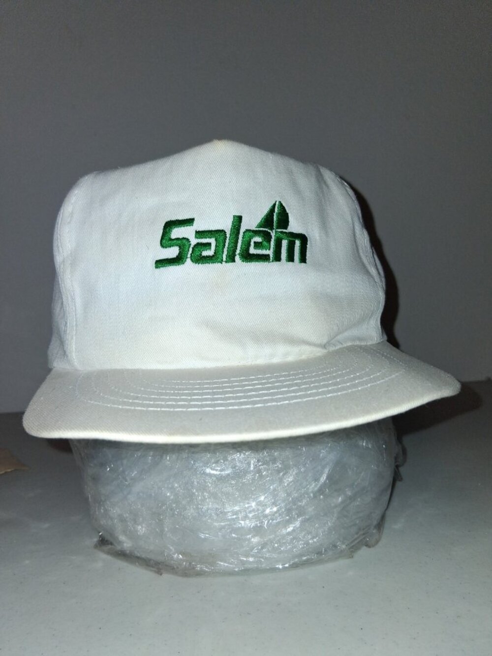 Vintage 90's Salem Cigarettes Hat Snapback Cap White